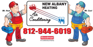 New Albany Heating and Cooling Large Logo- New Albany Indiana